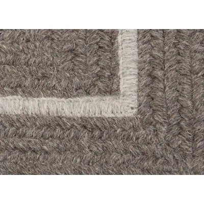 Colonial Mills Fike 100% Wool Reversible Area Rug - Rockport Gray