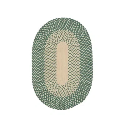 Colonial Mills Oval Cape Eden Indoor/outdoor Area Rug In Sunsoaked Moss;sunsoaked Moss