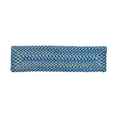 Colonial Mills Pinto Stair Tread In Blue