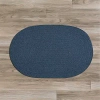 Colonial Mills Solid Wool Blend Rug In Blue