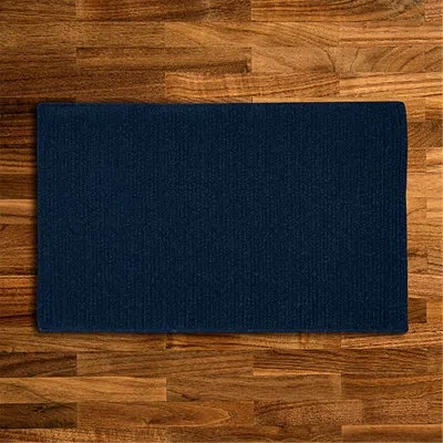Colonial Mills Tanguay Wool Blend Reversible Area Rug - India Ink In Blue