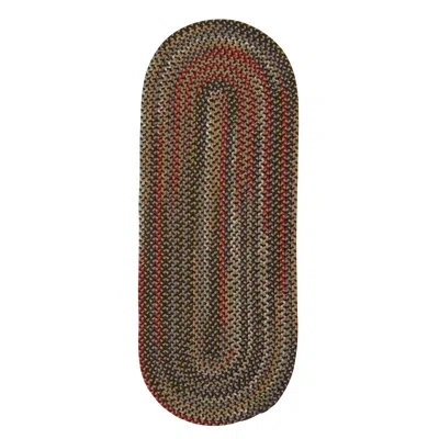 Colonial Mills Wayland Braided Brown Rug
