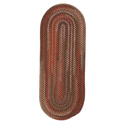 Colonial Mills Wayland Braided Red Rug