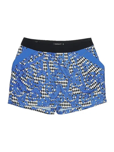 Pre-owned Color Block Active Skort In Blue