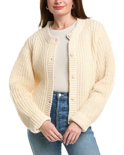 Color Block Cardigan In Neutral