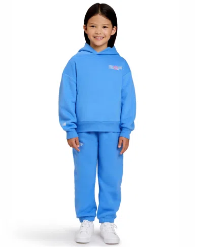 Color Lab Kids' Unisex 2t-6x Pull-on Fleece Jogger Pants In Blue