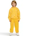 Color Lab Unisex 2t-6x Pull-on Fleece Jogger Pants In Yellow