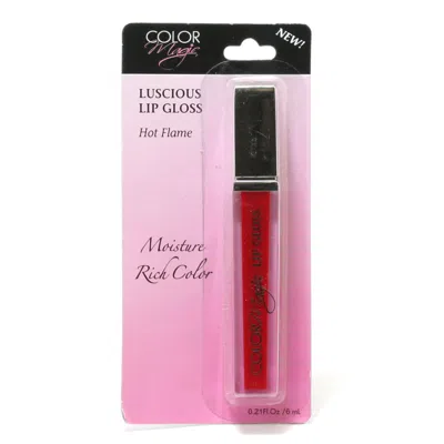 Color Magic Ladies Lip Gloss 0.21 oz Hot Flame Makeup 895589400040