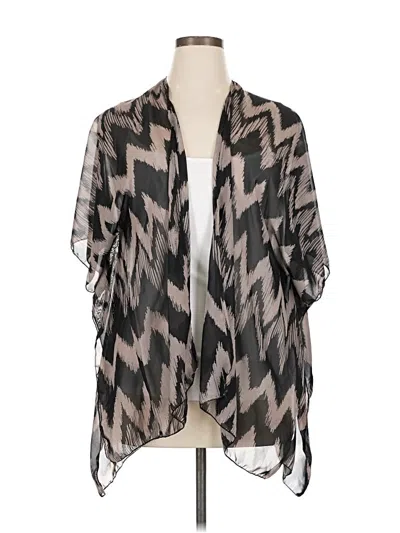 Pre-owned Color Of Love Kimono In Gray