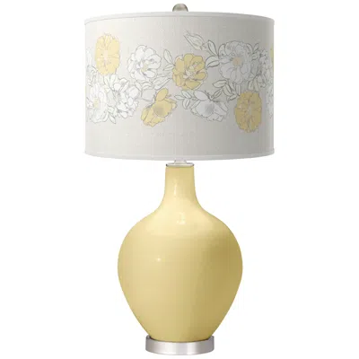 Color Plus Butter Up Rose Bouquet Ovo Table Lamp