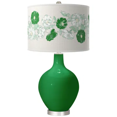 Color Plus Envy Rose Bouquet Ovo Table Lamp