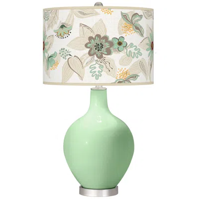 Color Plus Flower Stem Mid Summer Ovo Table Lamp