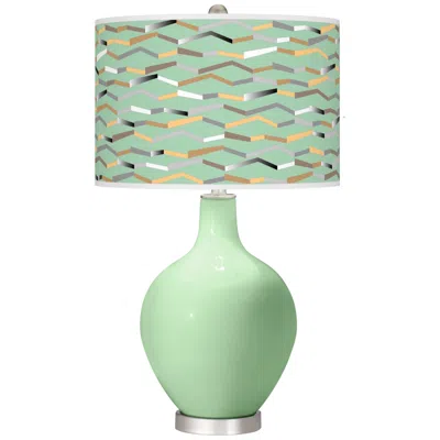 Color Plus Flower Stem Shift Ovo Table Lamp