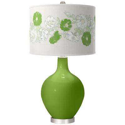 Color Plus Gecko Rose Bouquet Ovo Table Lamp