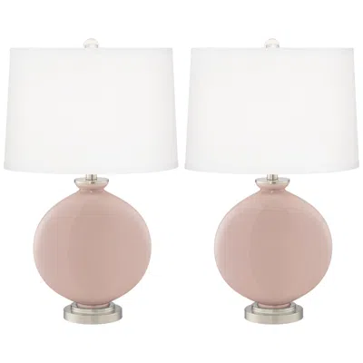 Color Plus Glamour Carrie Table Lamp Set Of 2