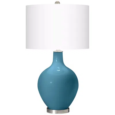 Color Plus Great Falls Ovo Table Lamp