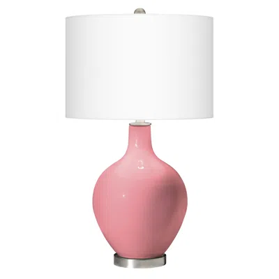 Color Plus Ovo 28 1/2" Haute Pink Table Lamp
