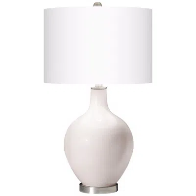 Color Plus Ovo 28 1/2" High Modern Glass Smart White Table Lamp
