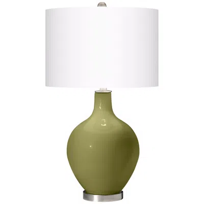 Color Plus Ovo 28 1/2" High Rural Green Table Lamp