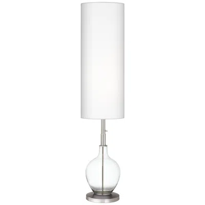 Color Plus Ovo 60" High Clear Glass Fillable Floor Lamp