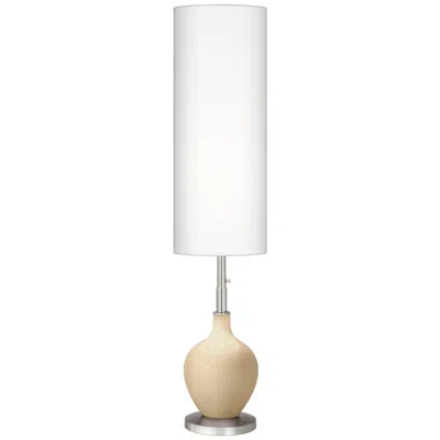 Color Plus Ovo 60" High Colonial Tan Floor Lamp