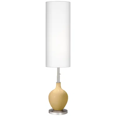 Color Plus Ovo 60" High Modern Humble Gold Floor Lamp