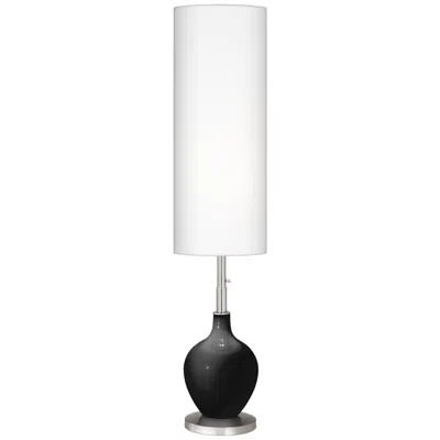 Color Plus Ovo 60" High Modern Tricorn Black Floor Lamp