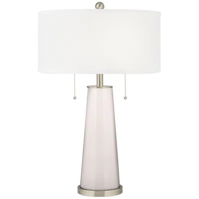 Color Plus Peggy 29 3/4" Smart White Glass Table Lamp