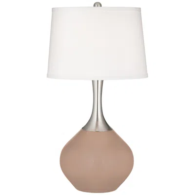 Color Plus Redend Point Fog Linen Shade Spencer Table Lamp