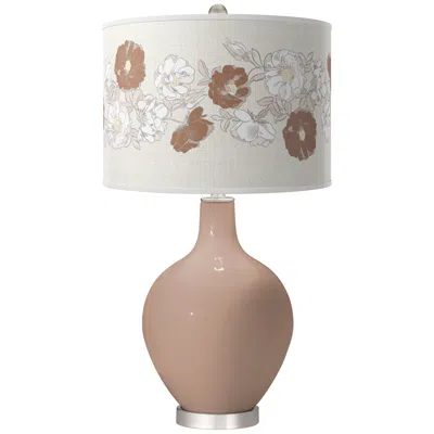 Color Plus Redend Point Rose Bouquet Ovo Table Lamp