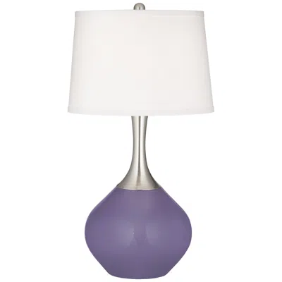 Color Plus Spencer 31" High Purple Haze Modern Table Lamp