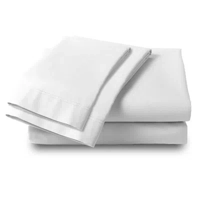 Color Sense 100% Cotton Soft & Silky Wrinkle-resistant Sheet Set In White