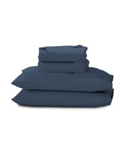 Color Sense Ultra Soft Microfiber Sheet Sets In Charcoal Gray