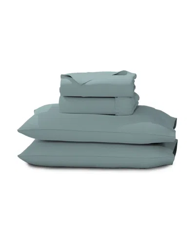 Color Sense Ultra-soft Microfiber 4-pc. Sheet Set, Full In Blue