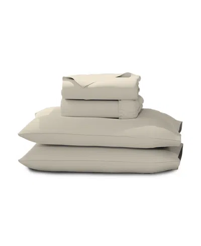 Color Sense Ultra-soft Microfiber 4-pc. Sheet Set, Full In Brown