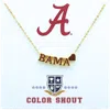 Color Shout Alabama Gold Heart Necklace In Gold