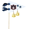 Color Shout University Of Cincinnati Pennant Pair Earring Set In Gold