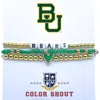 Color Shout Baylor University Love My College Bracelet Stack In Gray