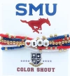Color Shout Smu Lucky 7 Bracelet Set In Multi