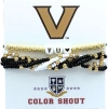 Color Shout Vanderbilt Lucky 7 Bracelet Set In Gold