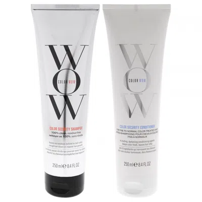 Color Wow Color Security Kit By  For Unisex - 2 Pc Kit 8.4oz Shampoo, 8.4oz Conditioner In White