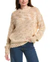 Colorblock Color Block Wool-blend Pullover In Multi