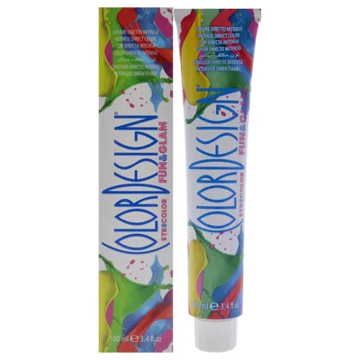 Colordesign Fun And Glam Demi-permanent Hair Color - Extreme Red For Unisex 3.4 oz Hair Color