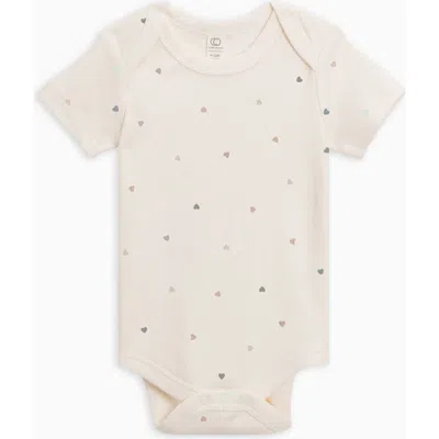 Colored Organics Kids'  Afton Bodysuit In White