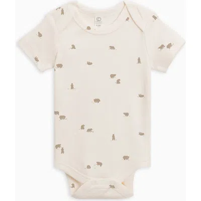 Colored Organics Kids'  Afton Bodysuit In White