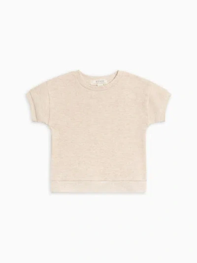 Colored Organics Kids'  Ali Organic Waffle Short Sleeve Tee