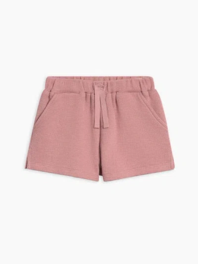 Colored Organics Kids'  Avery Organic Waffle Shorts