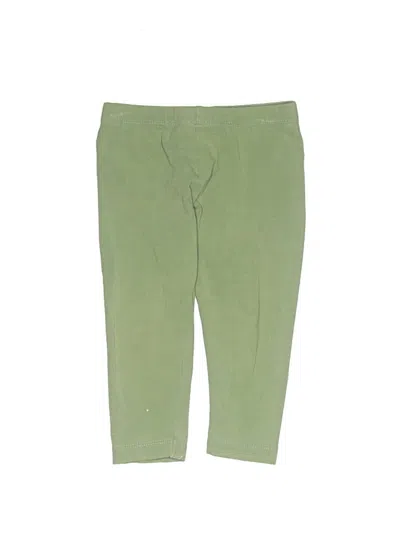 Pre-owned Colored Organics Kids' Casual Pants In Green