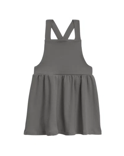 Colored Organics Kids' Jolie Jumper Dress In Gray