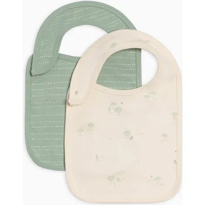 Colored Organics Kids'  Organic 2-pack Bibs